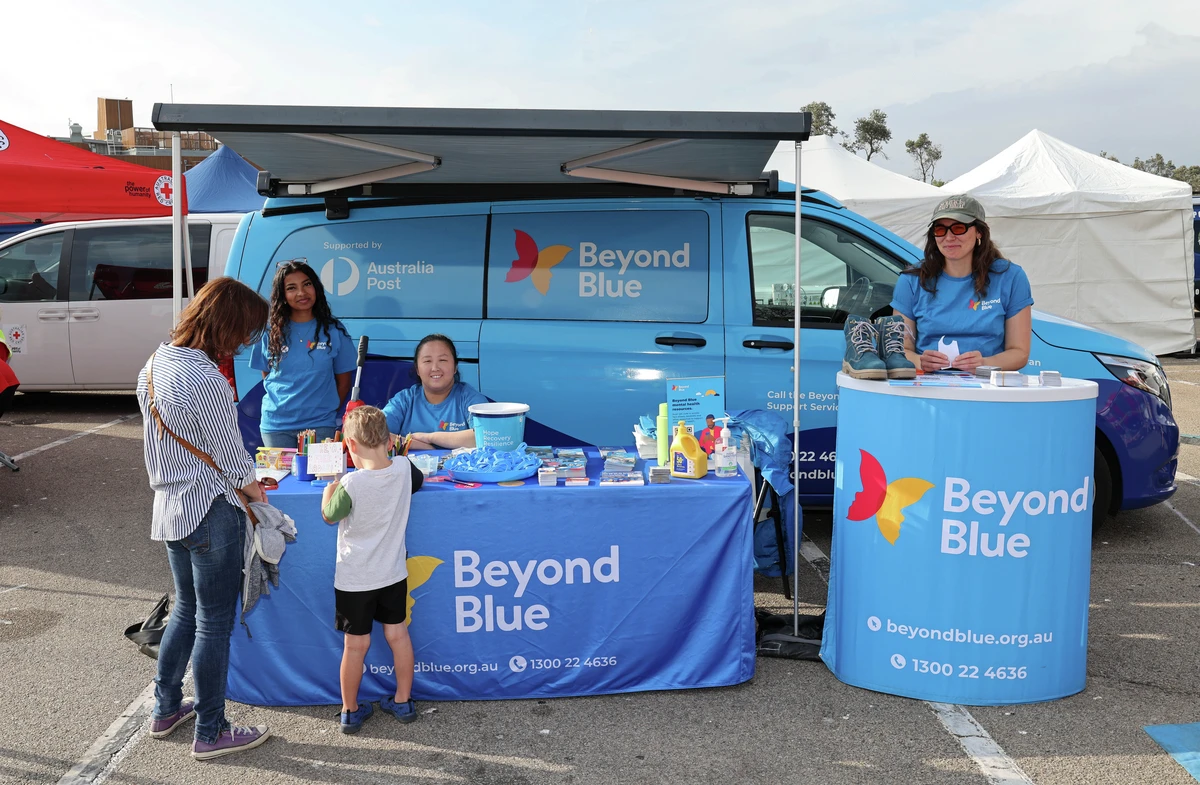 Beyond Blue Volunteers at Waterfront