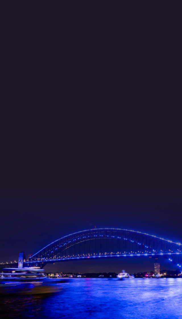 Beyond Blue Sydney Harbour Bridge | Sydney NYE 2025