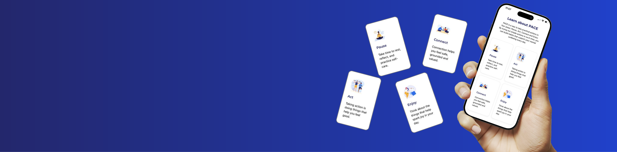 Beyond Blue PACE App homepage banner